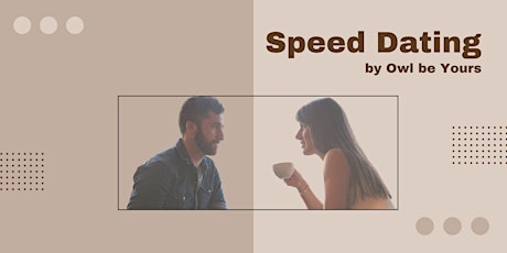 Speed Dating - People in their 20s and 30s.
