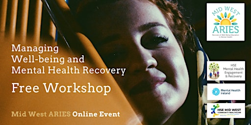 Image principale de Free Workshop: Managing Wellbeing and Mental Health Recovery