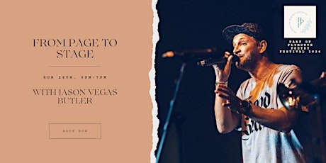 From Page To Stage- Workshop with Jason Vegas Butler