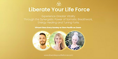 Primaire afbeelding van Liberate Your Life Force Through Breathwork, Energy Healing & Tuning Forks
