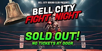 Imagem principal do evento Bell City Fight Night Amateur Boxing Show