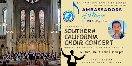 Hauptbild für Southern California Ambassadors of Music - Choir concert
