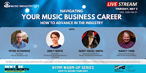 Primaire afbeelding van Navigating Your Music Career: How to Advance in the Industry