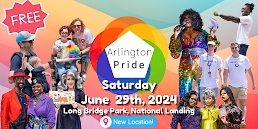 Primaire afbeelding van 2024 Arlington Pride Festival (FREE EVENT)