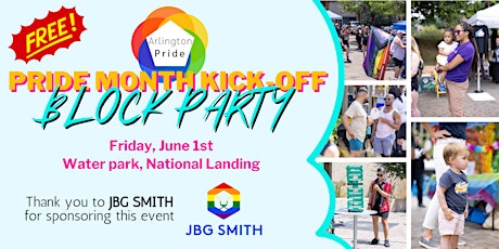 Arlington Pride Kick-off Block Party (FREE EVENT)