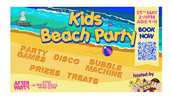 Imagem principal do evento Half Term Kids Beach Party