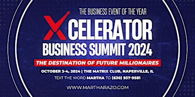 Imagem principal do evento Xcelerator Business Summit 2024