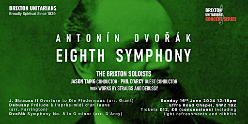 Imagen principal de The Brixton Soloists - Dvořák's Eighth Symphony