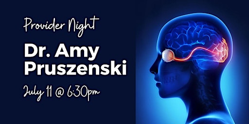 Provider Night w/ Dr. Amy Pruszenski - Optometric multisensory therapy primary image