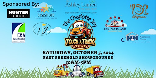 Imagen principal de 3rd Annual Charlotte Joy Touch-A-Truck Festival