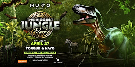 Image principale de THE BIGGEST JUNGLE PARTY