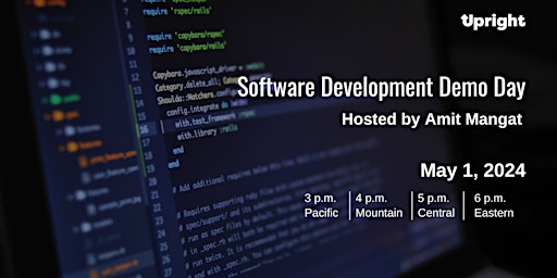 Hauptbild für Software Development Demo Day (PTSB Nov ’23)