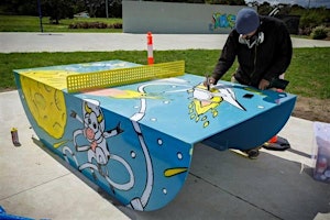 Immagine principale di Community Ping Pong Table Painting Event at St. Kilda Townhall 