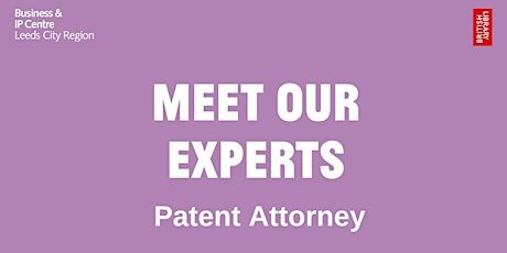 Imagem principal do evento 1:1 advice session with a Patent  Attorney