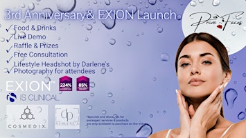 Hauptbild für Privé Faces 3rd Anniversary & EXION Launch!!!!