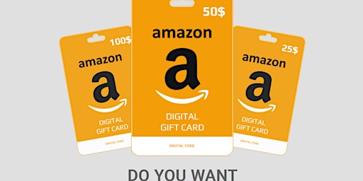 Imagem principal do evento [NEWS>TOP]Free Amazon Gift Card Codes 2024 New Way To Earn Money