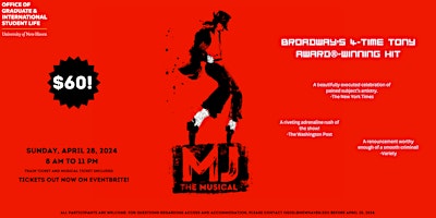 Imagem principal do evento Grad-a-Palooza: MJ the Musical