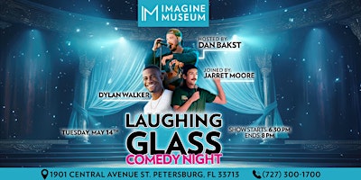 Imagem principal do evento Laughing Glass Live Comedy Night hosted by Dan Bakst