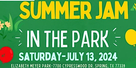 Schools Out! Summer JAM in July
