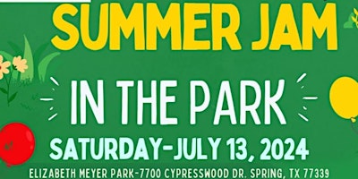 Schools Out! Summer JAM in July primary image