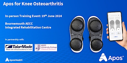 Imagem principal do evento Apos®  for Knee Osteoarthritis - Bournemouth - June 19th 2024