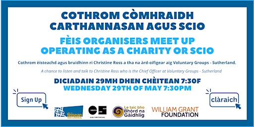 Cothrom Còmhraidh  // Fèis Organiser Meet-Up