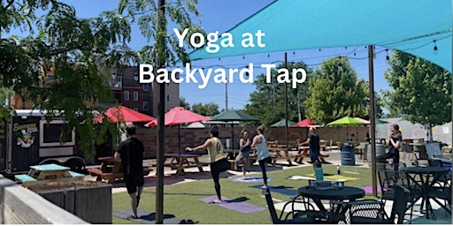 Image principale de Backyard Tap Yoga and Adoptable Dog Meet and Greet