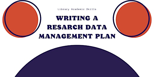 Imagem principal do evento Writing a Research Data Management Plan