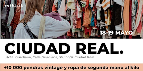 Mercado de ropa vintage al peso - Ciudad Real