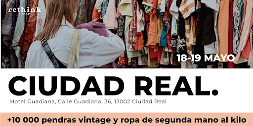 Imagem principal do evento Mercado de ropa vintage al peso - Ciudad Real