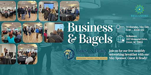 Image principale de Business and Bagels Networking Event