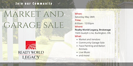 Community Market and Garage Sale