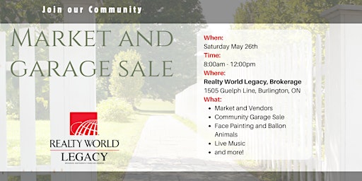 Image principale de Community Market and Garage Sale