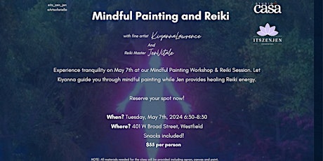 Reiki-Infused Mindful Painting Workshop