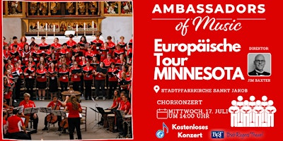 Hauptbild für Minnesota Ambassadors of Music - Choir concert