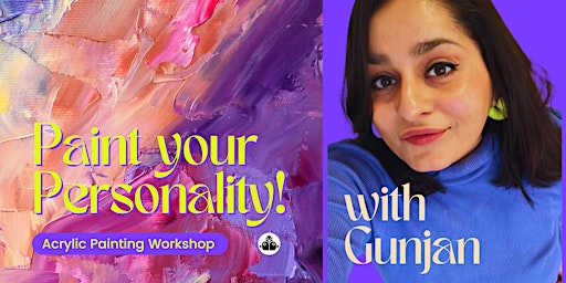 PAINT YOUR PERSONALITY - Abstract acrylic painting workshop  primärbild