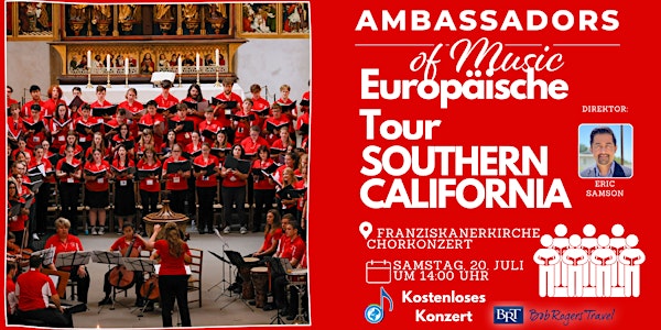 Southern California Ambassadors of Music - Choir concert