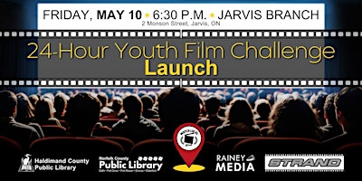 Imagem principal de 24-Hour Youth Film Challenge Launch