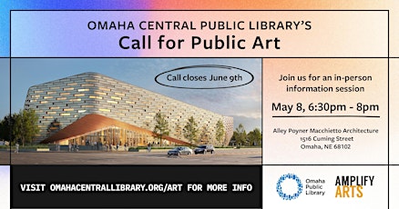 Imagen principal de Info Session: Omaha Central Public Library's Call for Public Artwork