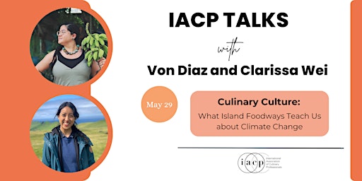 Imagem principal do evento IACP TALKS –  What Island Foodways Teach Us about Climate Change
