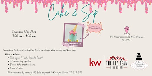 Cake & Sip! primary image