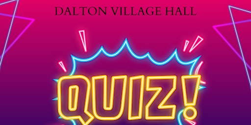 Primaire afbeelding van Dalton Hall Quiz Night