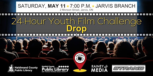 Hauptbild für 24-Hour Youth Film Challenge Drop