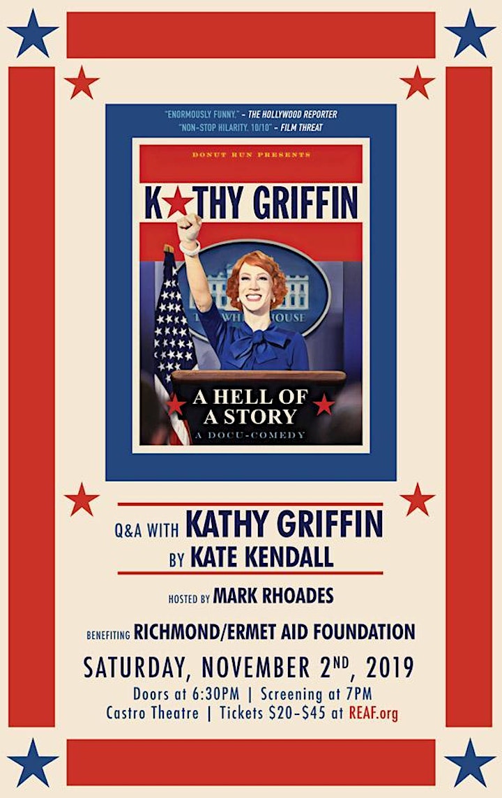 Kathy Griffin Film -A Hell of a Story + Q&A image