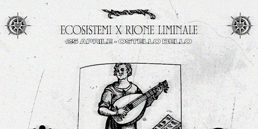 Imagem principal do evento ECOSISTEMI X RIONE LIMINALE • DJSET •  Ostello Bello Napoli
