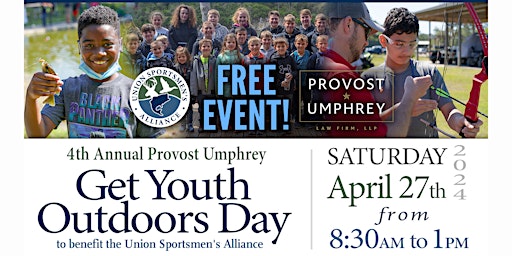 Primaire afbeelding van 2024 Provost Umphrey Get Youth Outdoors Day