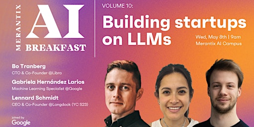 Merantix AI Breakfast: Building on LLMs & the Future of Foundation Models  primärbild