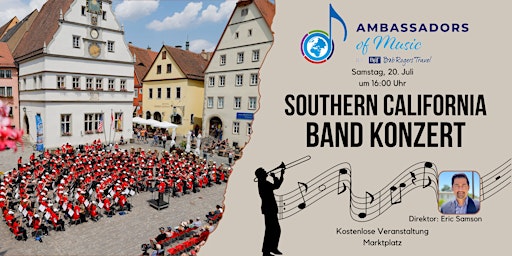 Hauptbild für Southern California Ambassadors of Music - Band Concert