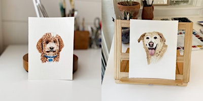 Image principale de Watercolor Pet Portraits at Ivy Cafe