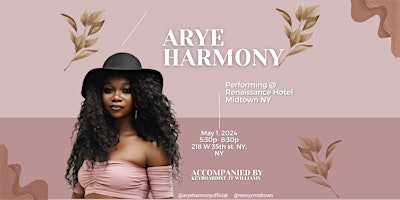 Arye & Keys at Renaissance Hotel Midtown NYC primary image